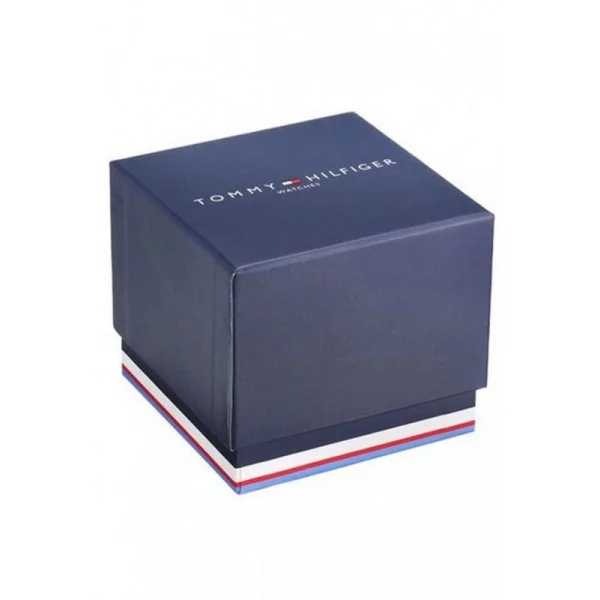 Montre TMY Hilfiger en acier gris