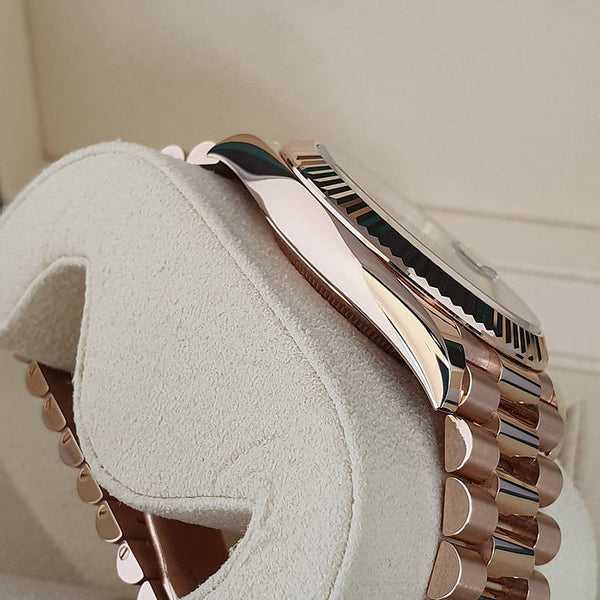 Montre Rlx DayDate 40 Or Rose Olive Pour Homme