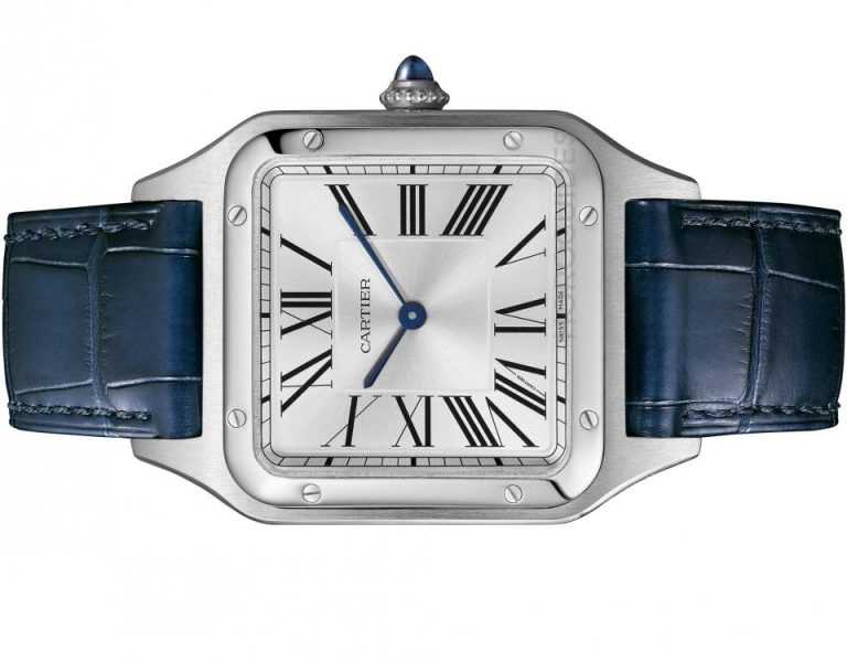 Montre Cartier Santos Bleu Marine