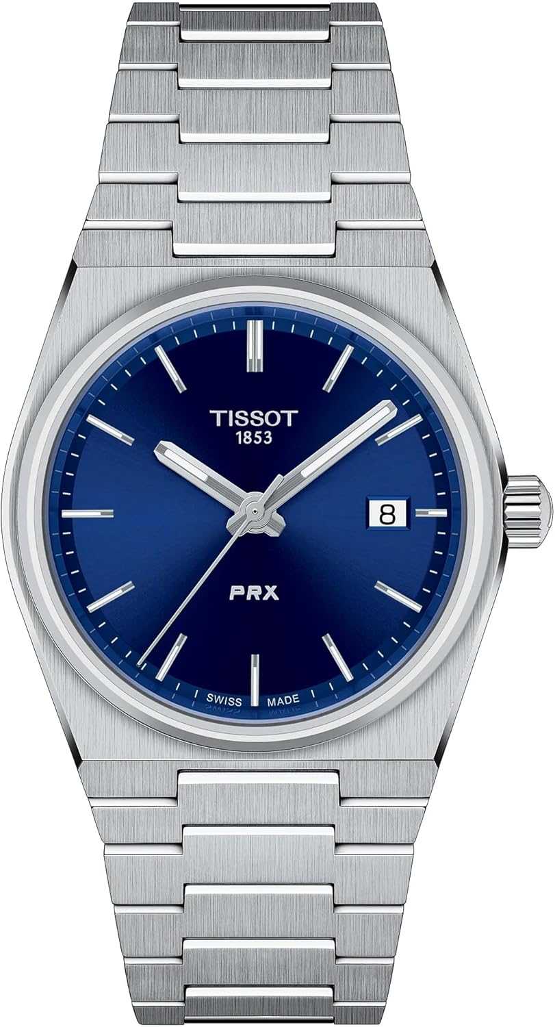 Tïssôt PRX 35 mm Boîtier en acier inoxydable Quartz
