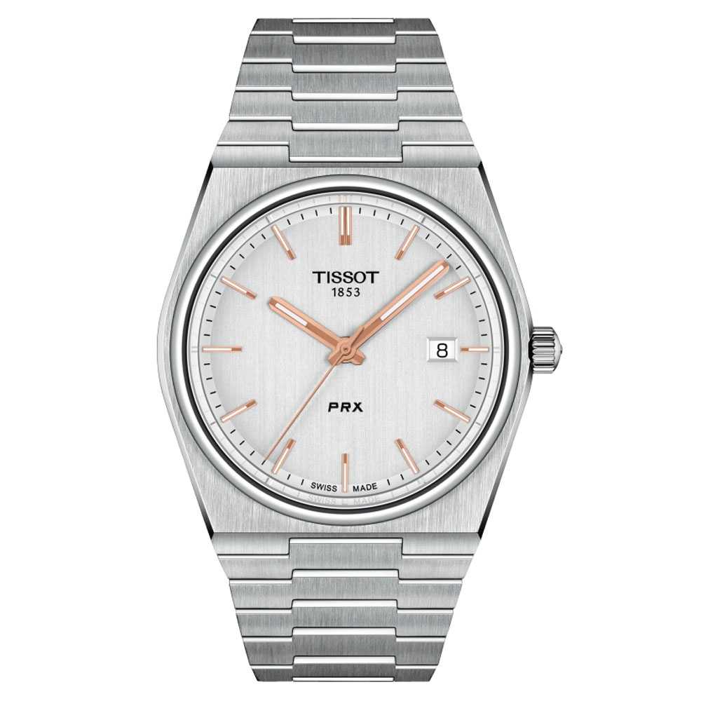 Tissot PRX 35 mm argent