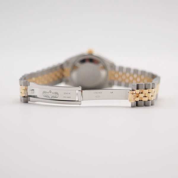 Datejust deux tons cadran argenté