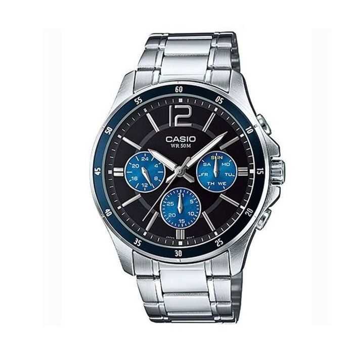 C@sio Cadran bleu - Boîtier et bracelet