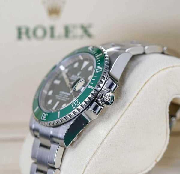 Montre RLX Submariner Vert "Hulk" 116610LV pour homme