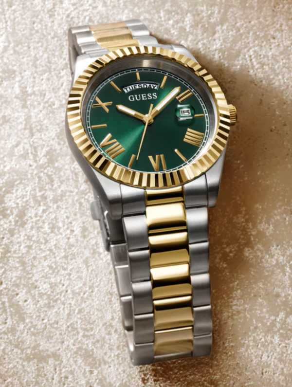 Montre homme GSS bicolore jour/date