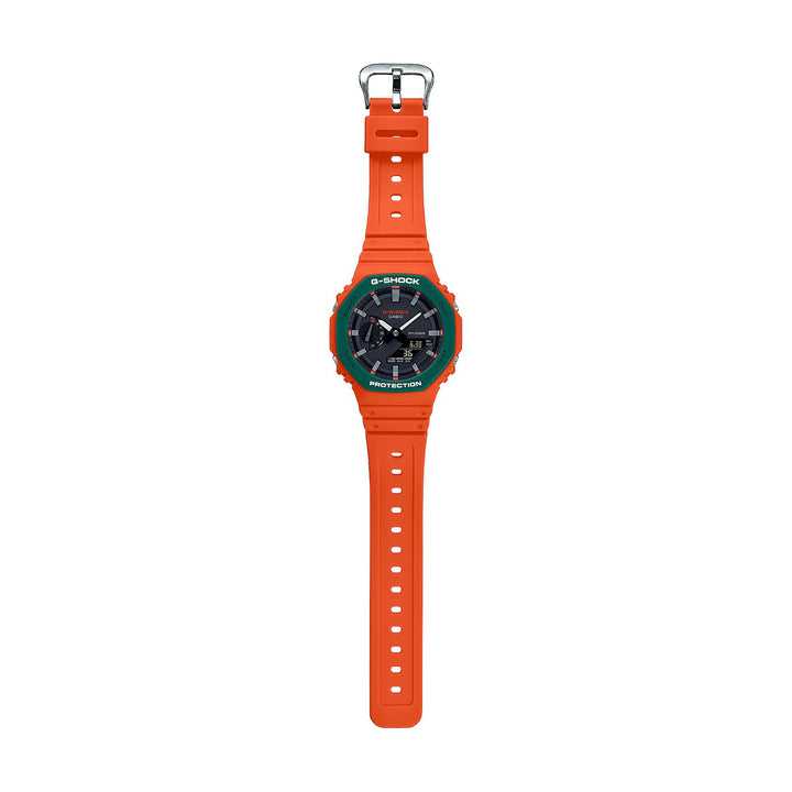 MONTRE DE SPORT G-SHOCK POUR HOMME 2100 GA2110SC-4ADR - ORANGE
