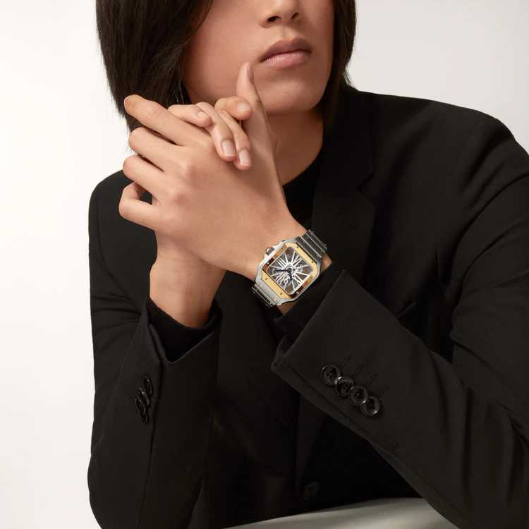 Montre squelette Santos de C@rtier