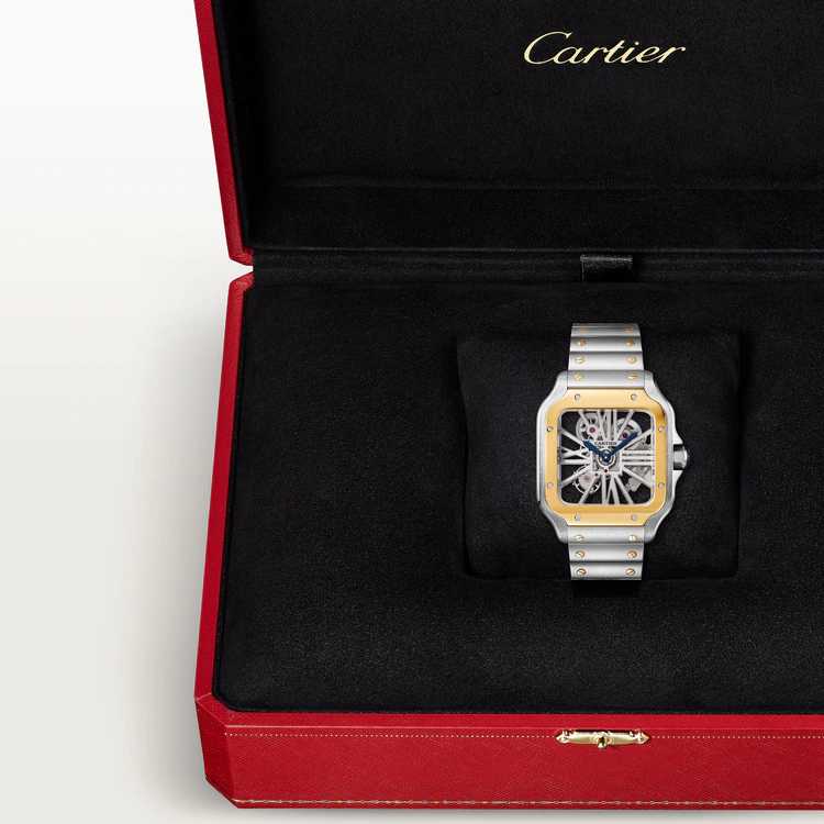 Montre squelette Santos de C@rtier