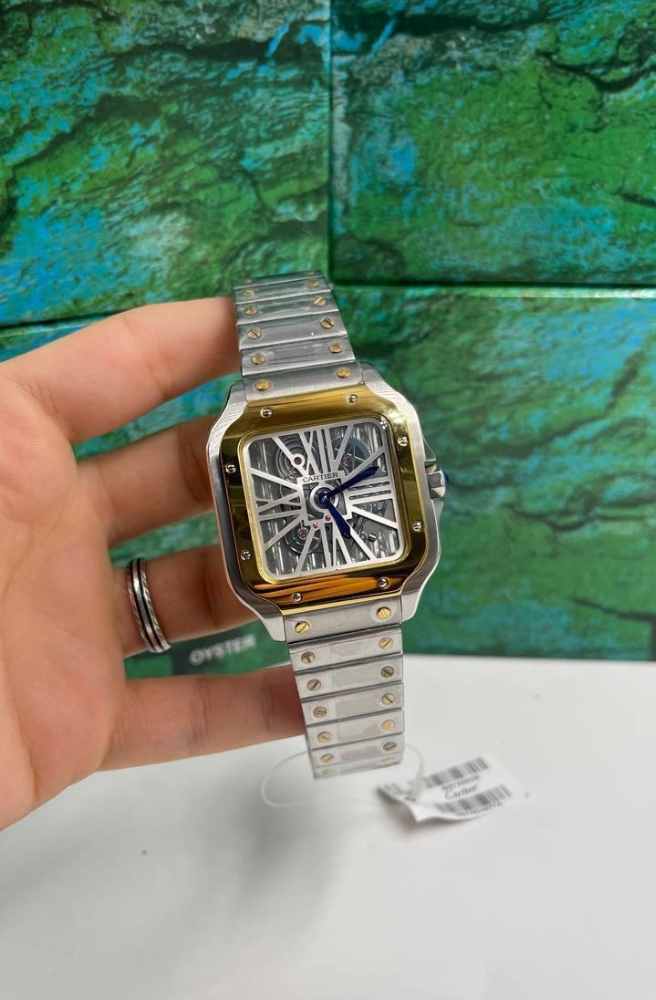 Montre squelette Santos de C@rtier