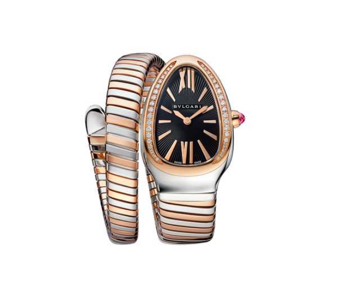 BULGARI Serpenti cadran noir