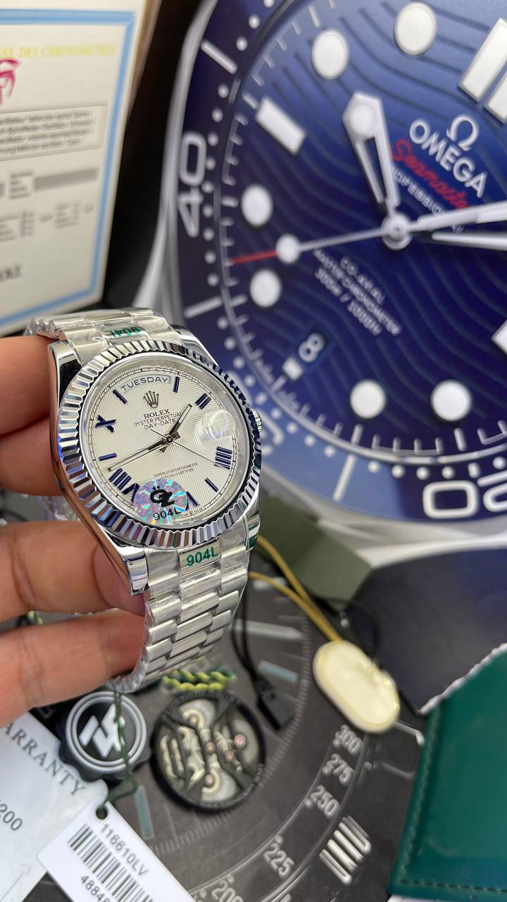 Rolex Day-Date Cadran blanc President