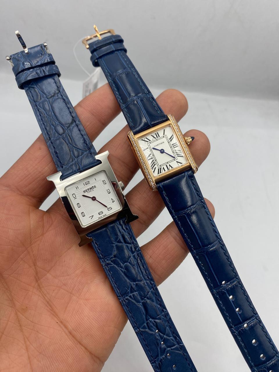 Heure H Mini Model, quartz movement, white dial
