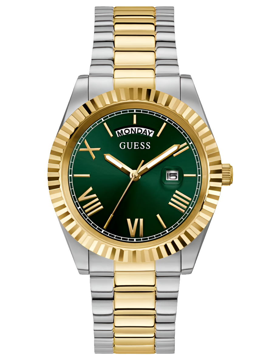 Montre homme GSS bicolore jour/date