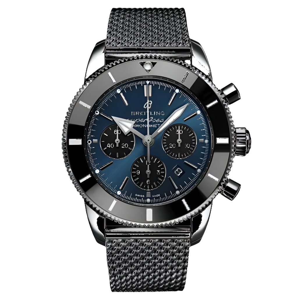Breitling Superocean Heritage B01 Chronographe Cadran bleu « Blackeye »