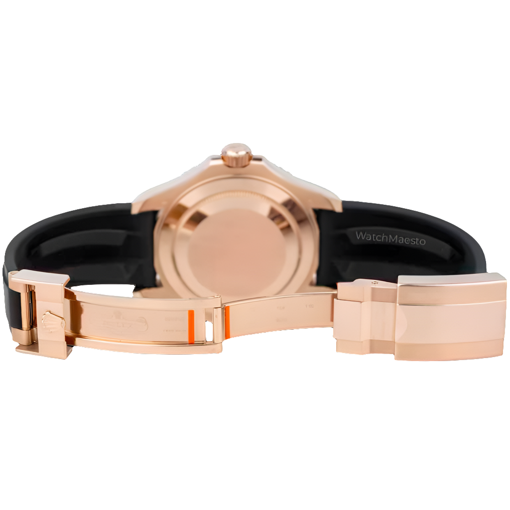RLX Yacht-Master 40 Or rose Oysterflex