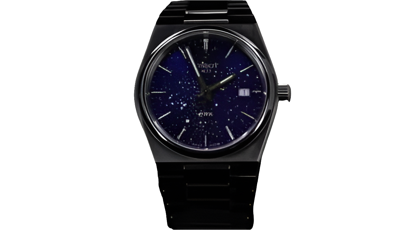 Tissot Montre Homme PRX Bleue
