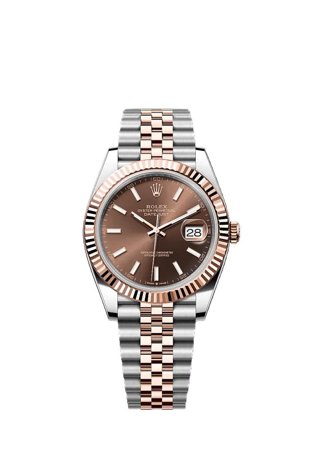 Montre Rolex Datejust 41 Automatique Or Rose & Acier 126331