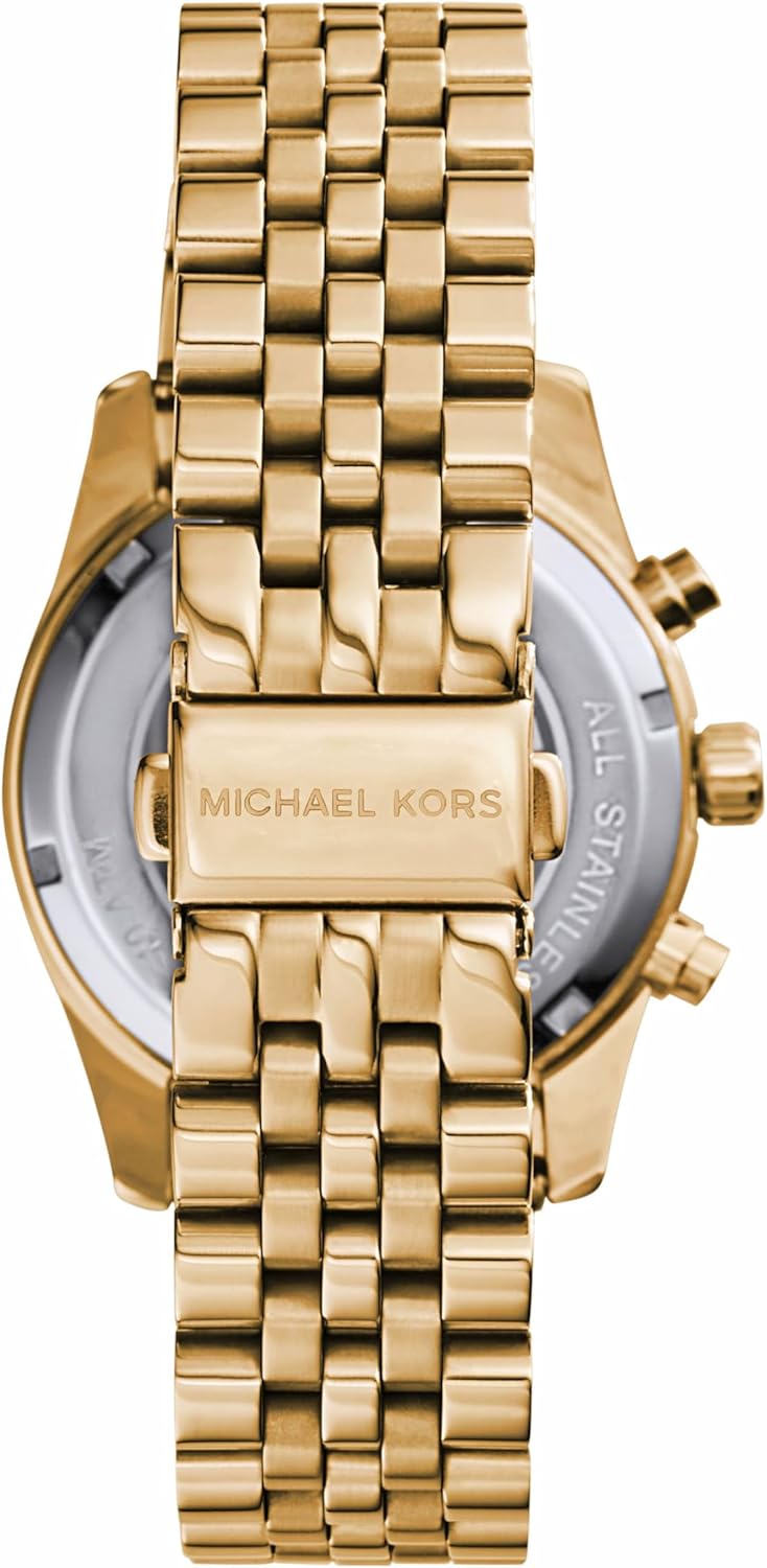 Montre chronographe Michael Kors Lexington en acier inoxydable
