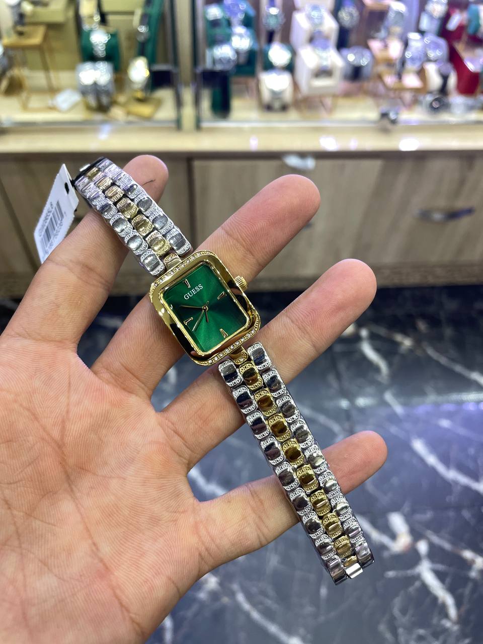 Guess ISLA - Watch - Gold and Green