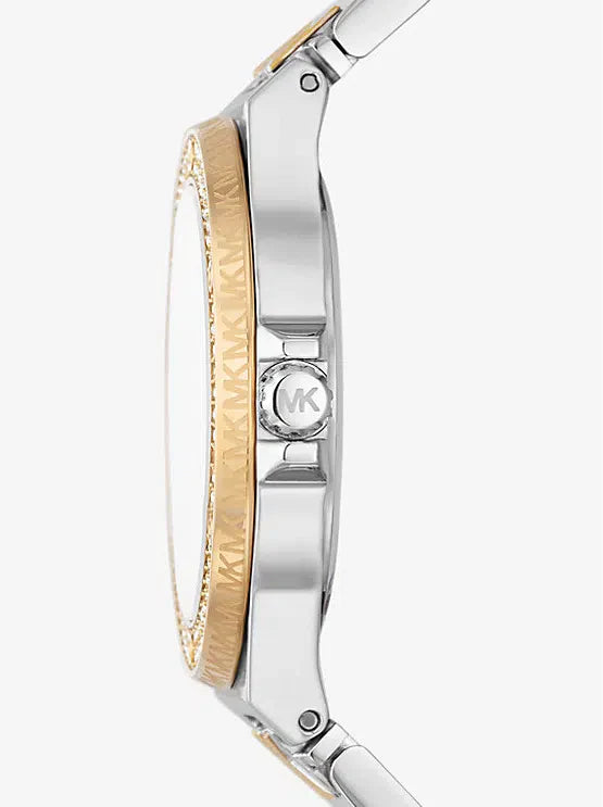 Montre MK Lennox à logo bicolore et pavé