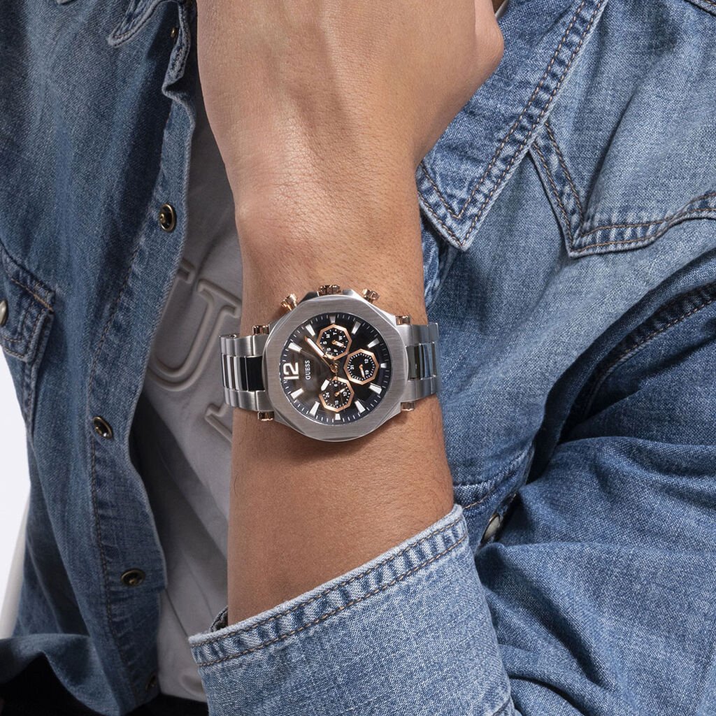 Montre GUESS Edge Bleue