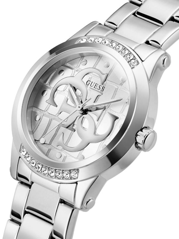 Montre Femme Guess Annette - GW0861L1 Bracelet Acier Argenté