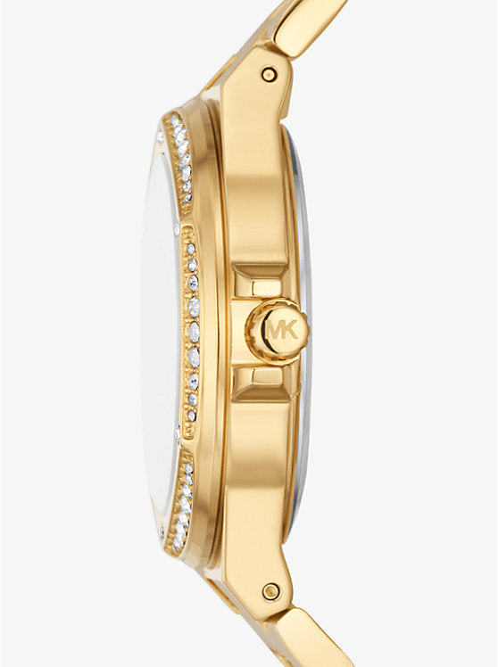 Michael Kors
Montre Lennox logo dorée à cristaux et pierres pavées