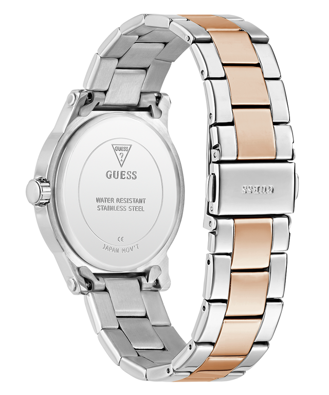 Montre analogique GUESS pour femme bicolore 36 mm