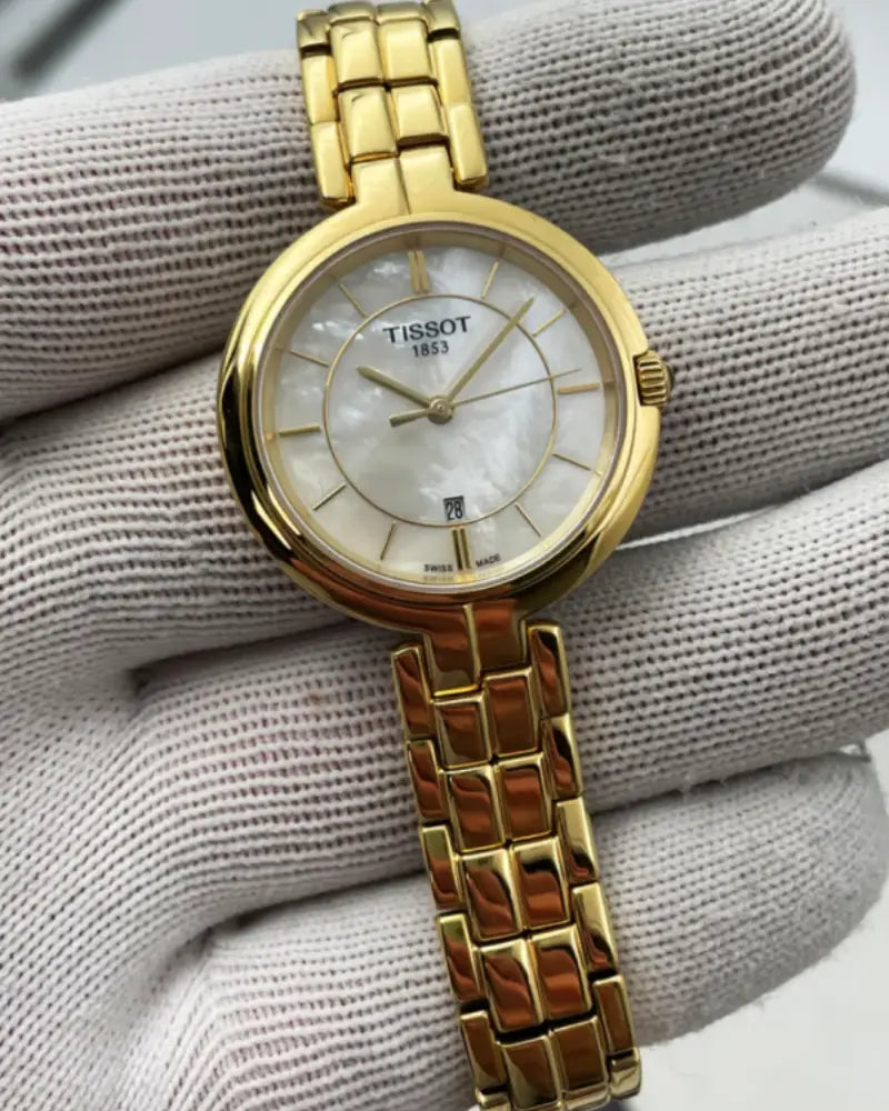 Montre Tissot Flamingo Or pour femme