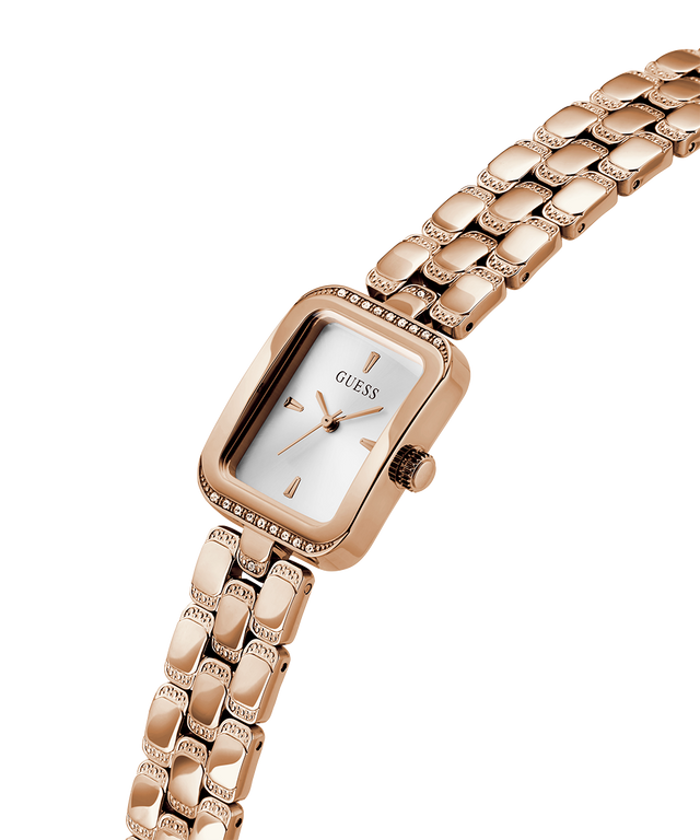 GUESS Women's Analog Rose Gold Watch
