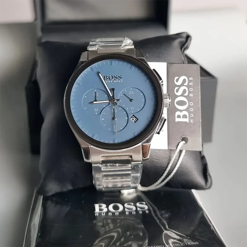 Montre Homme Quartz Hugo Boss Peak Cadran Bleu - 1513763