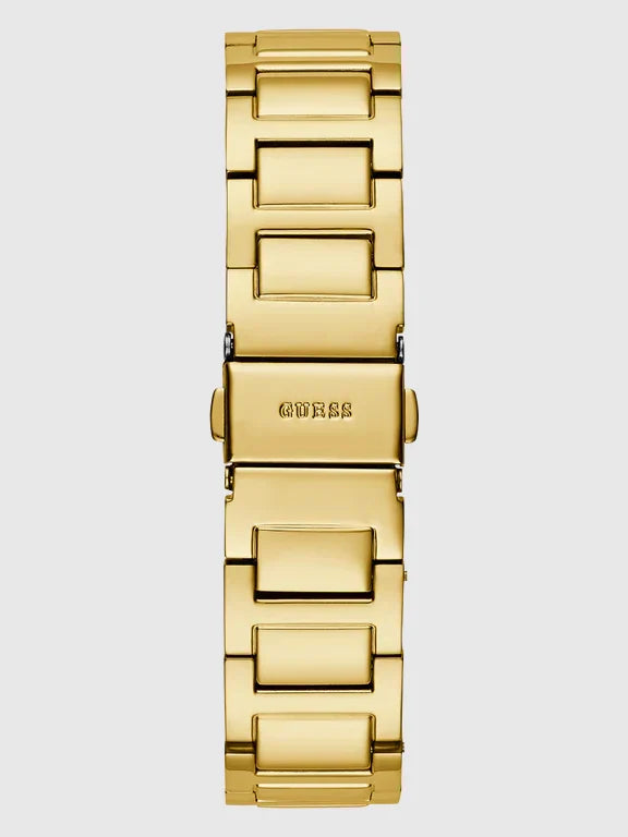 Montre multifonction GUESS pour femmes, ton or