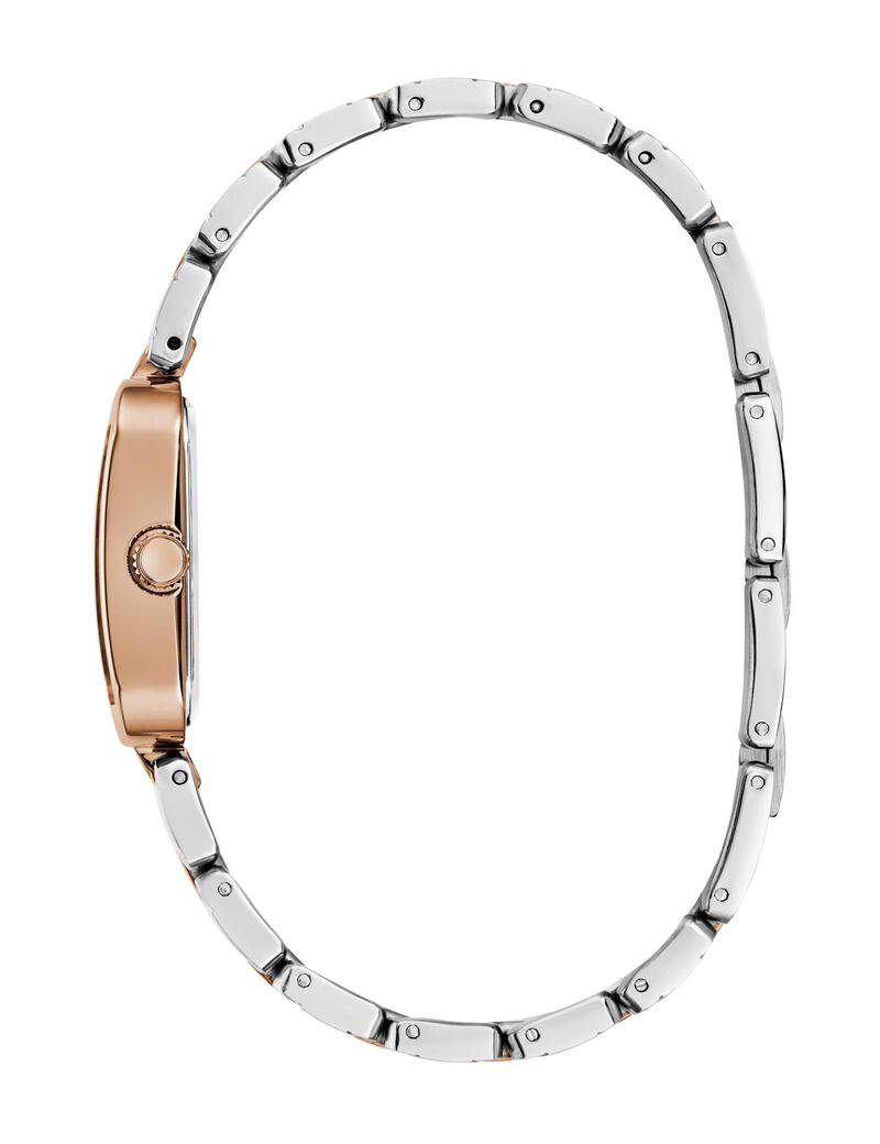 Guess Montre analogique femme bicolore or rose