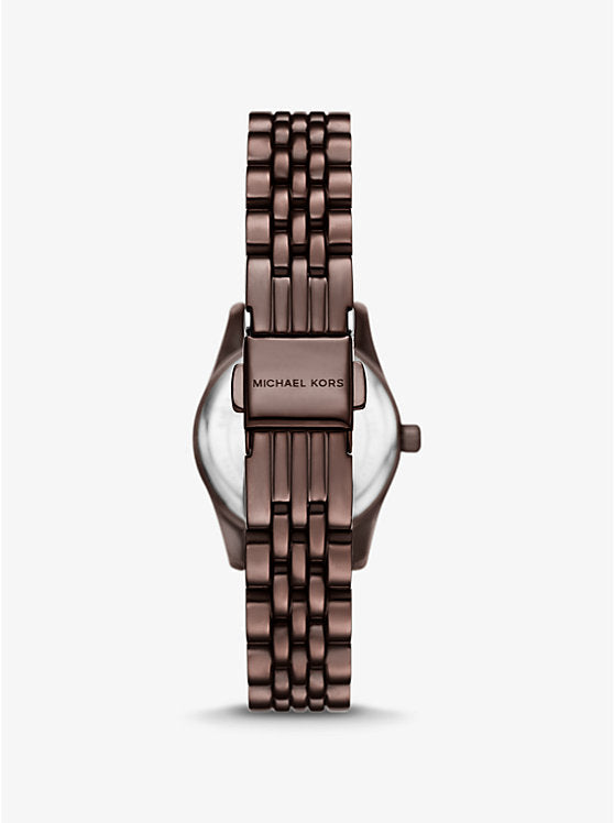 MICHAEL KORS
Petite montre Lexington pavée couleur espresso