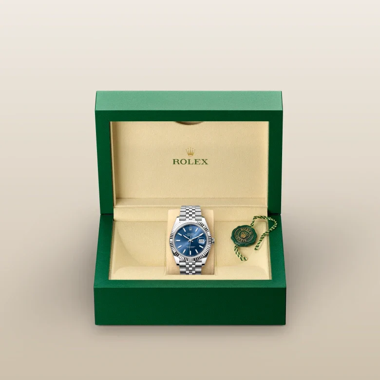 RLX Datejust Bleu pétrole