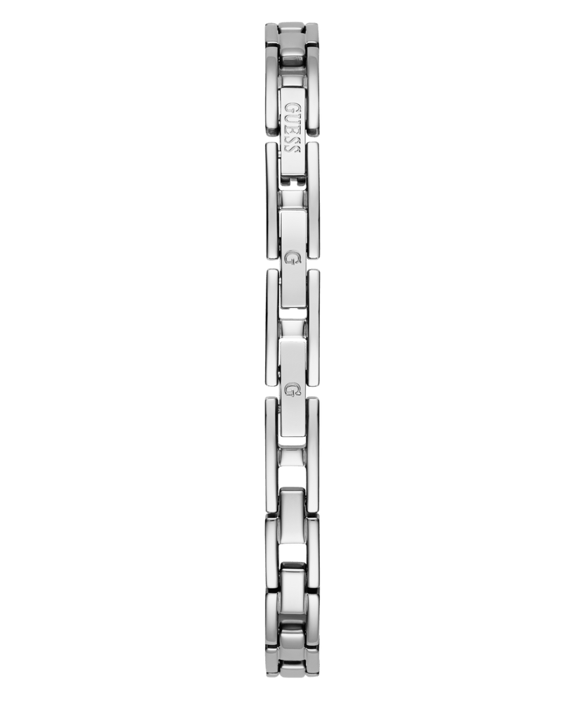 Montre Guess hexagonale, acier inoxydable, cristaux incolores
GW0680L1