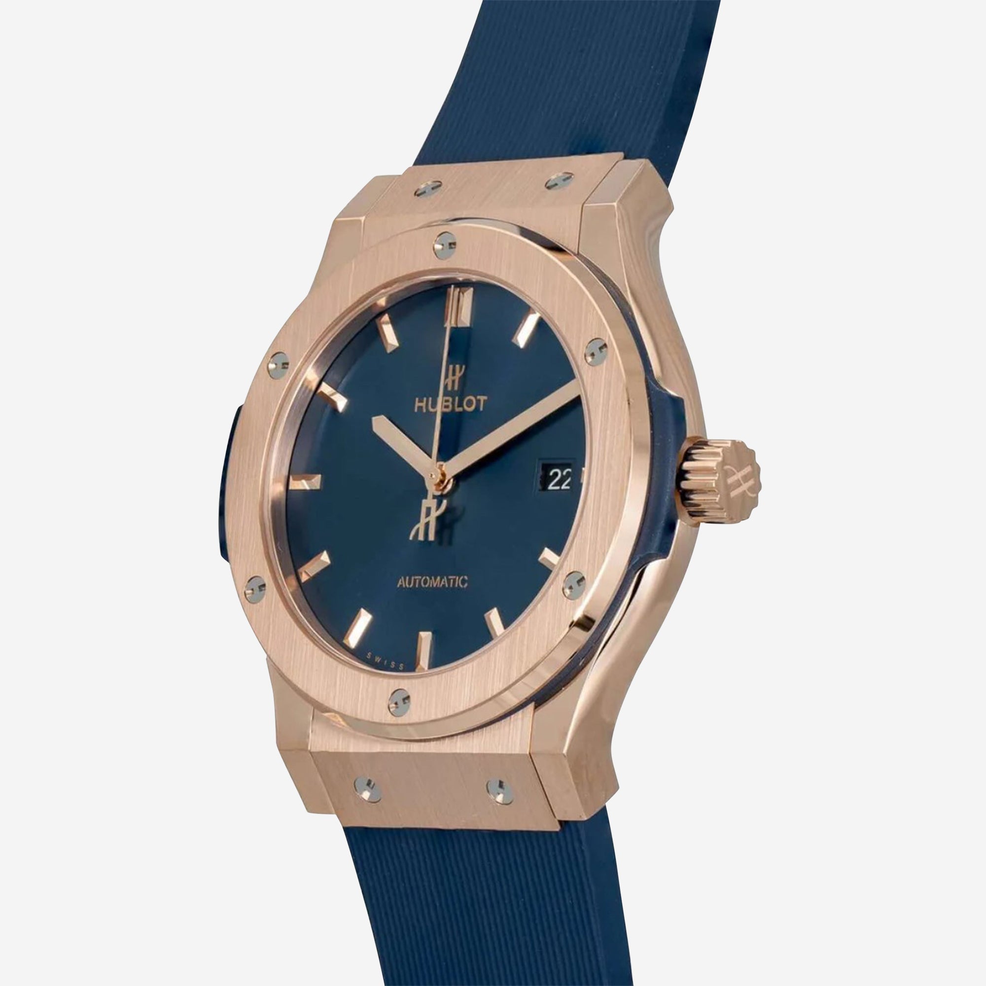 Montre Homme Automatique Hublot Classic Fusion Or Rose 18K