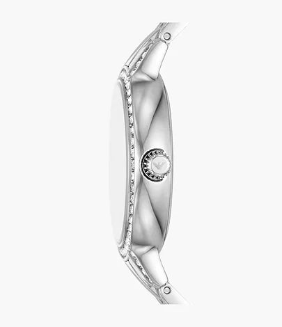 Montre Emporio Armani trois aiguilles en acier inoxydable