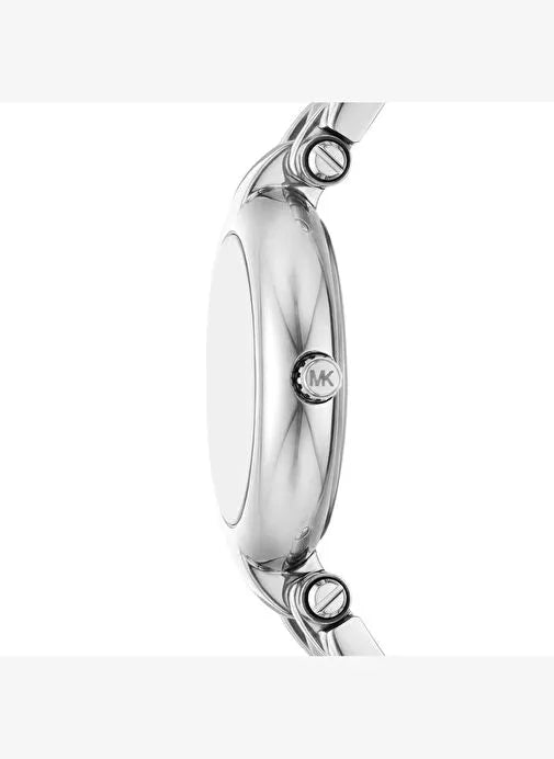 Montre Michael Kors Laney pour femme, couleur argent, 30 mm