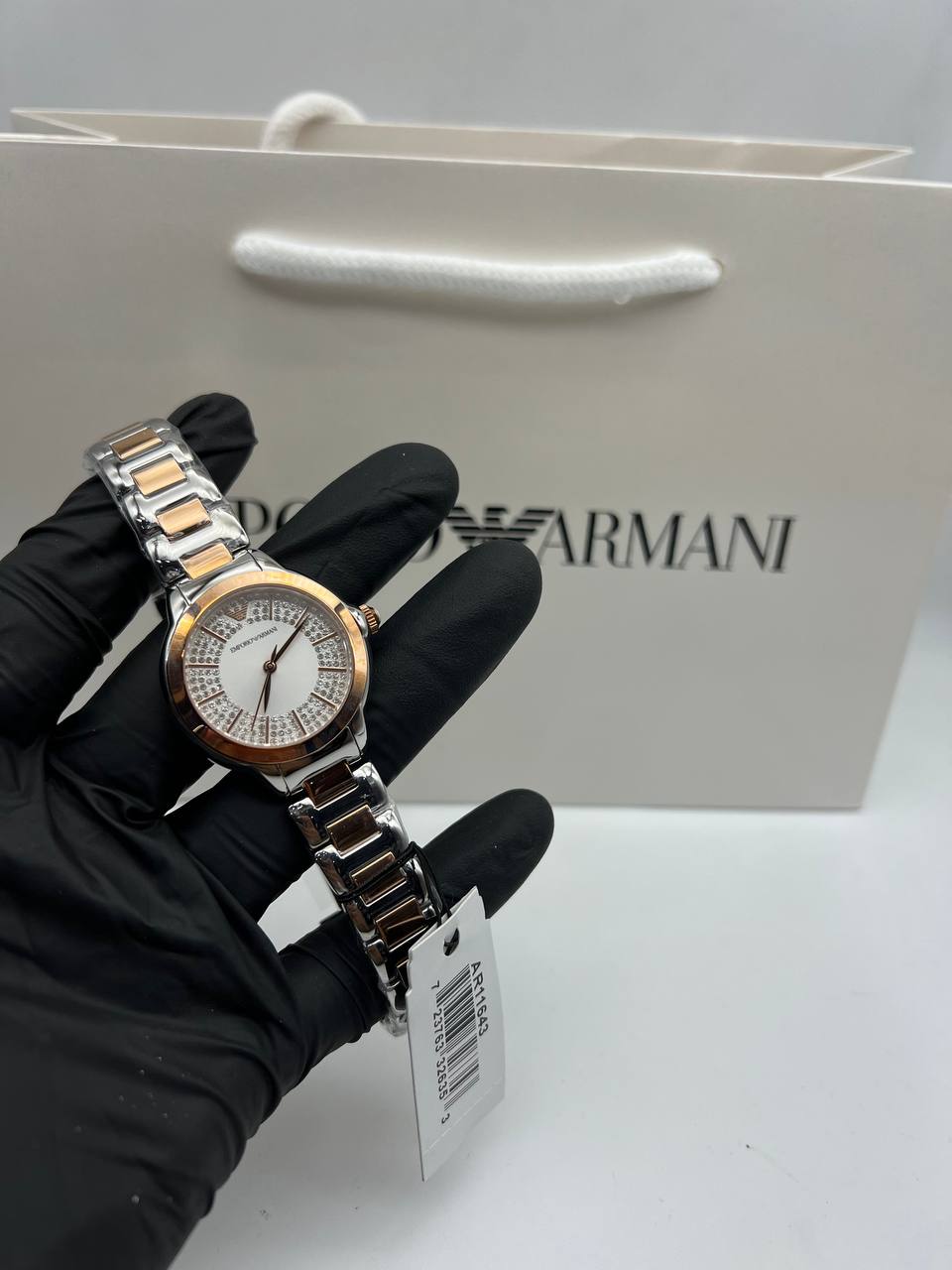 Montre Emporio Armani Mia Bicolore Rose Pour Femme, AR11643