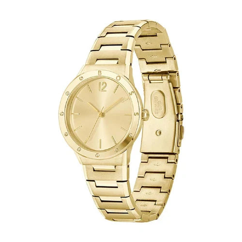 Women's Watch Boss Breath 1502715 - Gold Steel Bracelet