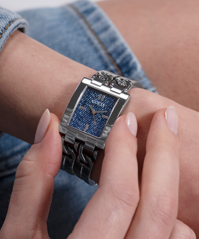 Montre analogique Guess pour femme, ton argent