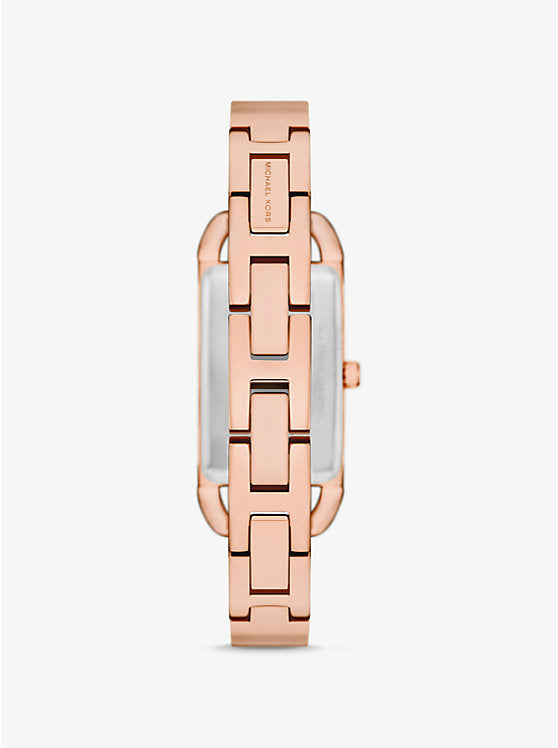 Michael Kors
Montre à bracelet miniature Empire pavée en or rose
