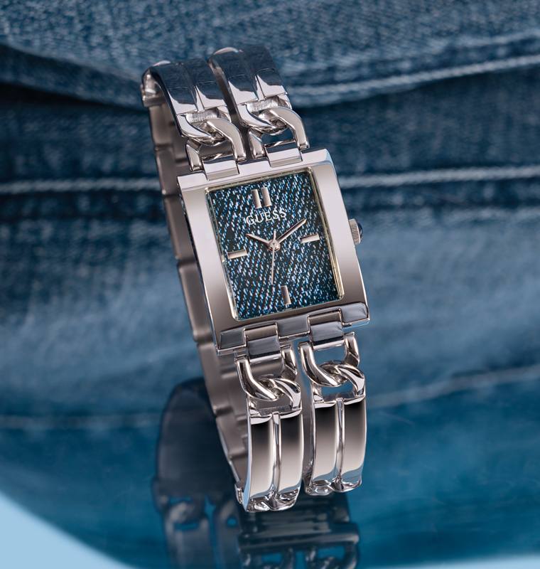 Montre analogique Guess pour femme, ton argent