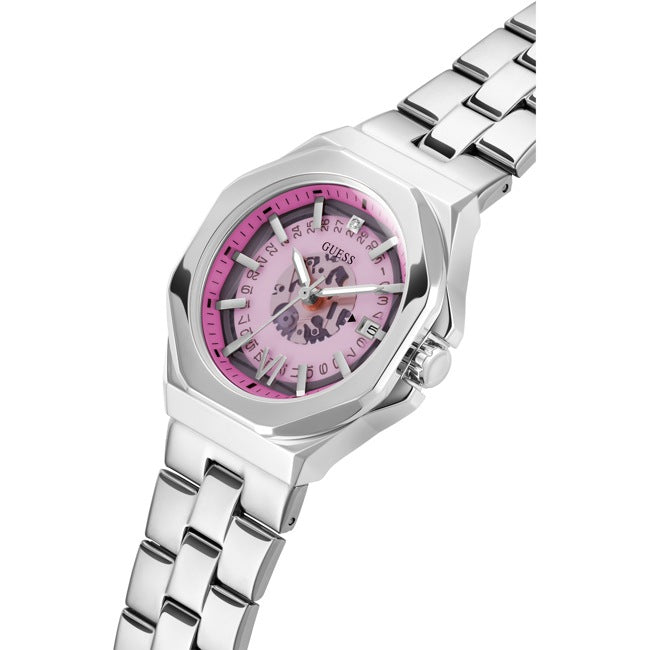 Montre femme Guess bracelet argenté - GW0551L1 | Timekeepers NG