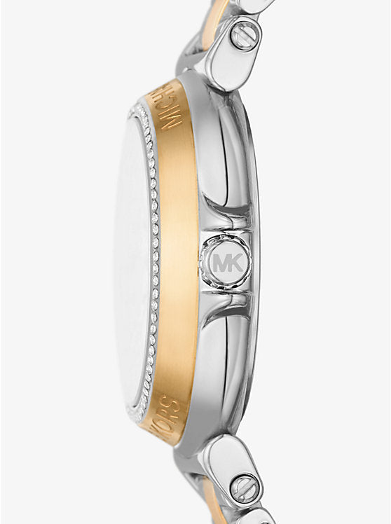 Michael Kors
Mini montre Maren bicolore avec pierres pavées