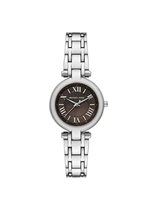 Montre Michael Kors Laney pour femme, couleur argent, 30 mm