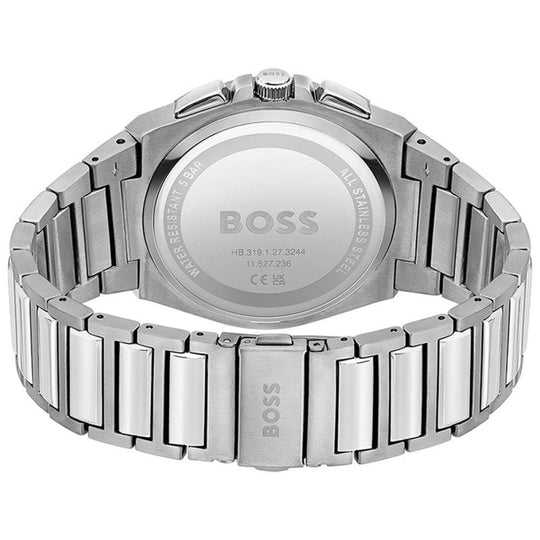 Boss Men's Steer Chrono Watch in Steel 1514048