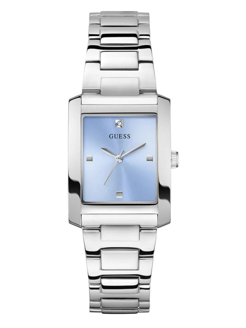 Montre analogique Guess de couleur argentée