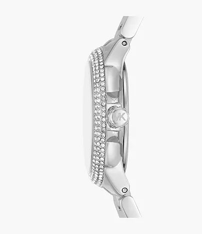 Montre multifonction en acier inoxydable Michael Kors Camille